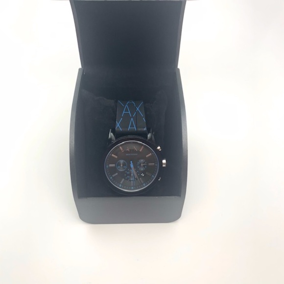 A|X MEN'S CHRONOGRAPH WATCH SILICONE STRAP AX1342 - Picture 12 of 14